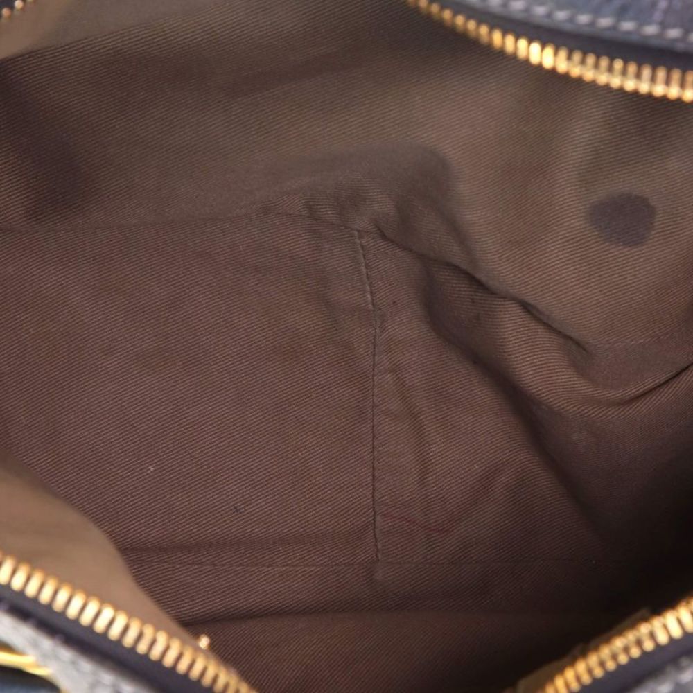 Chloe Marcie Satchel Leather Medium Black - Picture 5 of 8